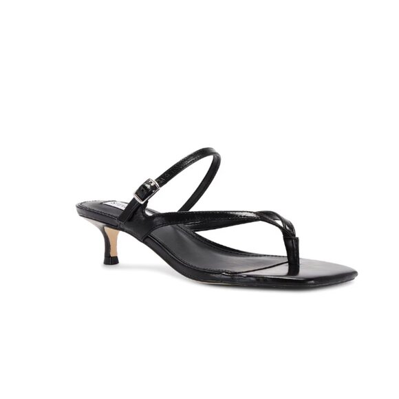 Steve Madden Shoes - Steve Madden Jessa Strap Black  Kitten Heels Size 7.5